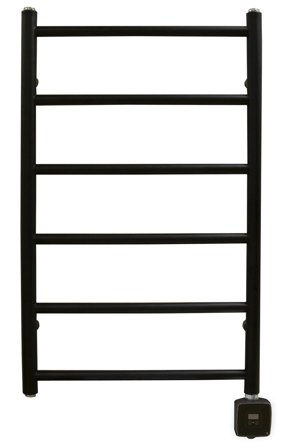 Somatherm CHR-58 KOMBI R Handdukstork el- och vattenburen Svart, Badrum