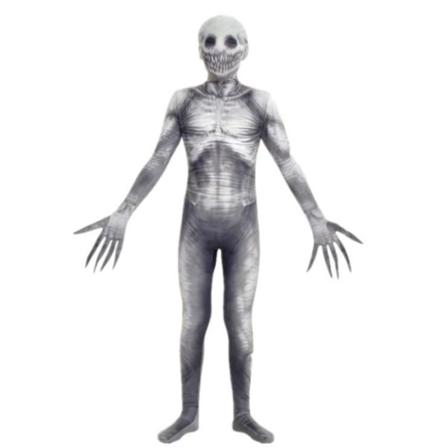 SkeletonCostume Jumpsuit Cosplay Halloween Bodysuit 180