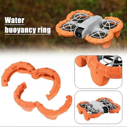 Oranssi (A) DJI Neo:lle $STARTRC Soveltuu DJI UAV Neo -törmäyssuojaavaan korotettuun jalustaan neo-lisävarusteet veden kelluntarengas