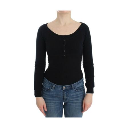 Ermanno Scervino Cashmere Cardigan Sort, Dame Cardigans