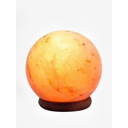 Yoga studio kugleformet Himalaya saltlampe