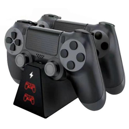 Kompatibel med PS4-handkontrollladdare DualShock 4-handkontrollladdningsstation, Playstation 4-laddningsställ