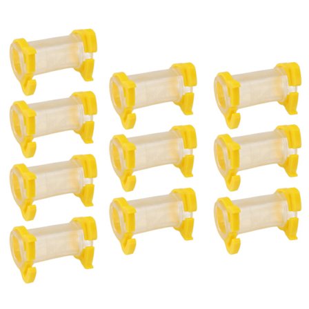 10 stk. Justerbar plast vannlinjekobling for firkantrør akvakultur