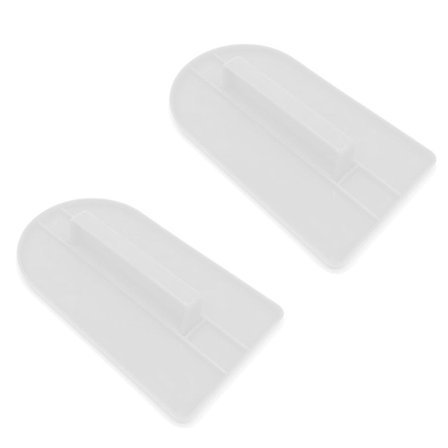 Fondant Smoothing Tool för Dekoration av Kakor, Smoother Polisher Vit KLB