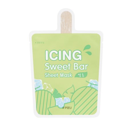A'PIEU Mask Icing Sweet Bar Sheet Melon 21g - Maschera Idratante viso
