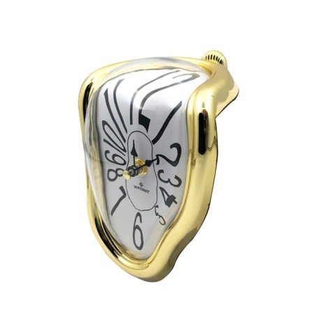 IC 7 tommers Smeltende Twist Veggklokke Surrealistisk Salvador Dali