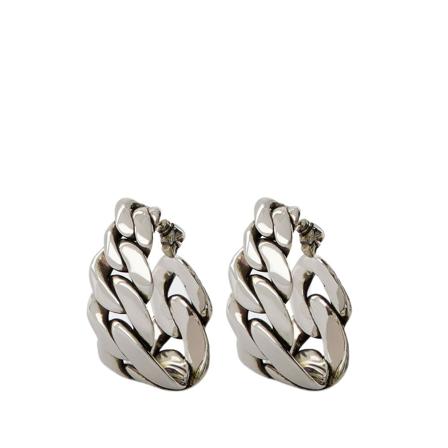 Alexander McQueen Earrings Grå, Dame Øreringe, Størrelse: ONE Size