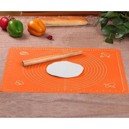 Silikon bakeunderlag med sklisikker overflate