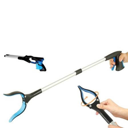 Sammenfoldelig Strøelse Reachers Pickers Pick Up Værktøj Gripper Extender Grabber Picker Samfoldbar Affald Pick Up Værktøj