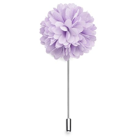 Magnolia | Broche Fleur violet clair pour hommes - Broches en forme de fleur - pour Hommes - Trendhim