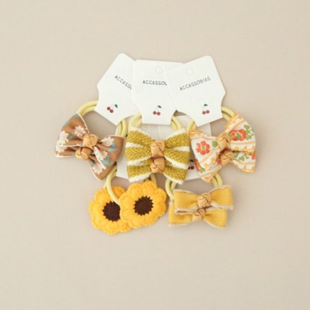 10 st Elastiskt gummiband Hårband Bowknot 10 10