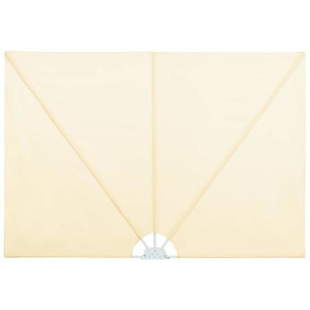 Vidaxl Sidomarkis För Terrass Gräddvit 300x150 Cm Creme
