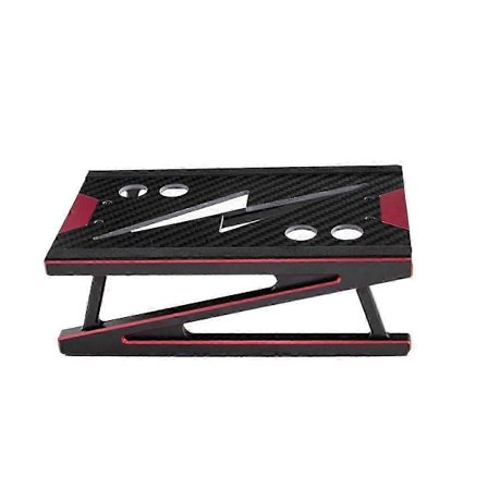 Reparationsstation Arbetsställ Monteringsplattformhållare i Aluminiumlegering för 1/8 1/10 RC Bil Universal