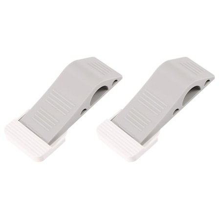 Dørstopper 2-pak Sæt Premium Heavy Duty Dørstopper Gummi Kile Med Dekorativ Opbevaringsholder-pe