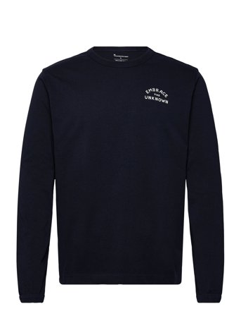 Knowledge Cotton Apparel | Organic Cotton Long Sleeved T-Shirt | M