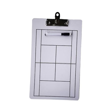 Tennis Coaching Boards Strategi Taktik Clipboard Professionel 35x22cm Display Board Spil Spilleplan Demonstration Taktik Board[D]