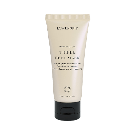 LÖWENGRIP Instant Glow - Triple Peel Mask Ansiktsmask & peeling Unisex 60 ML