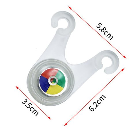 10 stk. telt snor reb beskyttelse vandtæt camping hængende lys sikkerhed advarsel udendørs mini lommelygte