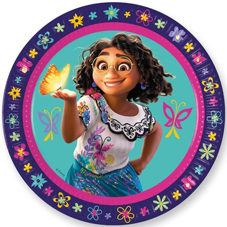 Encanto Papperstallrik 23 cm 8-pack - Kalaslagret.se