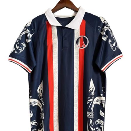 23-24PSG träningsdräkt anpassad jersey träningsdräkt kortärmad jersey T-shirt Cole NO.9 XL