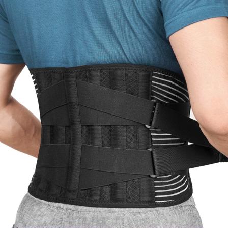 Elastisk Dobbelt Kompressionsbælte Fitness Mesh Åndbar Sport