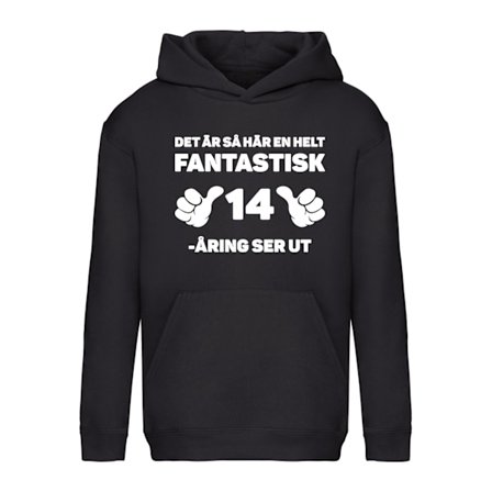 Fantastisk 14-åring Bursdag - Hettegenser / Genser - BARN