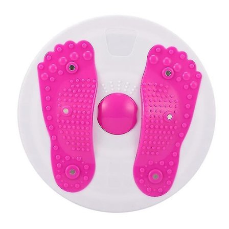 Twisting Disc Hemma Kvinnlig Fitness Träningsmaskin Midjeträning Maskin(röd)