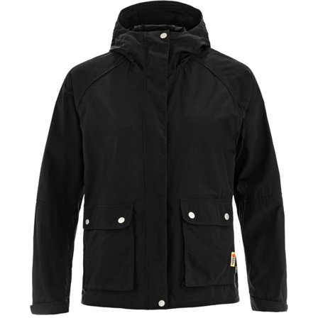 Fjällräven Vardag Vindby Jacket XXS - female - Black - Windbreakers