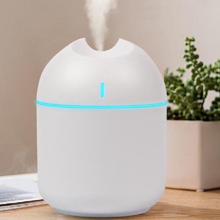Luftfuktare Aromadiffuser Luftrenare Vattenförsörjning VIT white