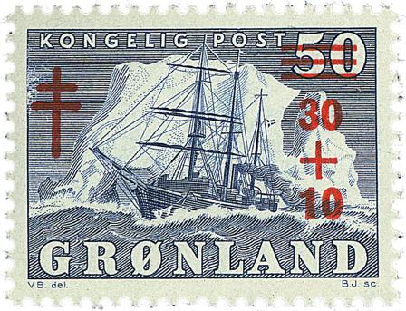 Grønland 1958 - AFA 40 - Postfrisk