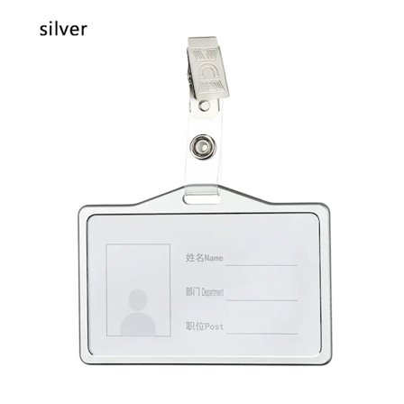 Unisex Arbetskortshållare med Snodd PU Bankkort Namn Kreditkortshållare Kort Buss ID-Hållare ID-bricka med Halsrem