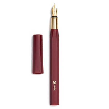 Fountain Pen Resin Red Medium