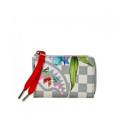 Sprayground, Jardin DU Palais Wallet Szary, Kobieta, Rozmiar: ONE Size