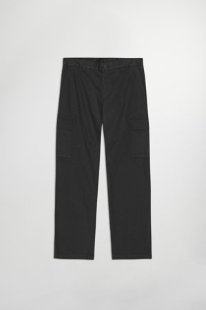 NN.07 Mylo Hose Herren Schwarz Bio-Baumwollemix