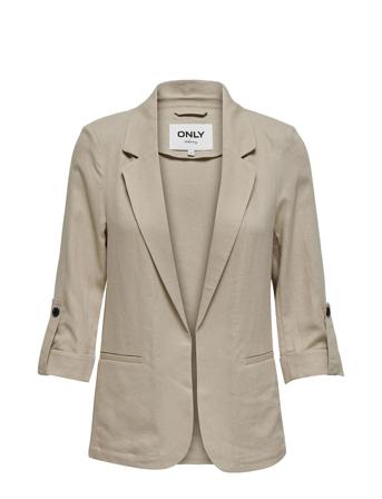 Onlcaro 3/4 Unlined Blazer Cc Tlr Beige ONLY