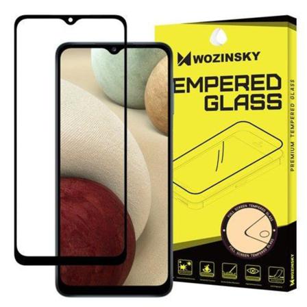 Skärmskydd Samsung A12 I Härdat Glas Fullskärm Svart