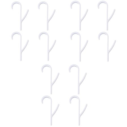 Pakke med 12 håndklædekroge til badeværelsesradiator