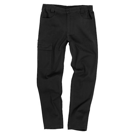 WORK-GUARD by Result Herr Stretch Slim Leg Chinos L Svart