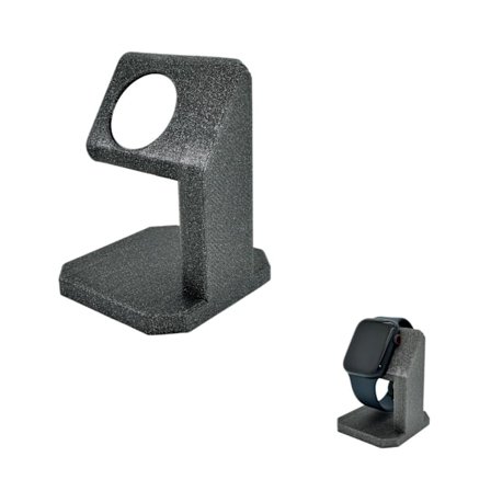 Stativ för Apple-klockor med kabelplats