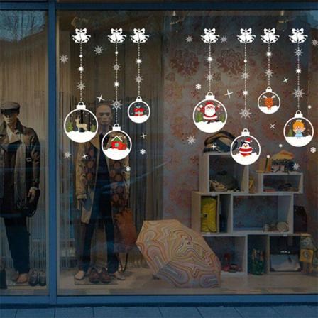 Christmas Stickers Christmas Window Clings Stickers Snowflake