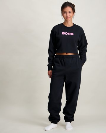Björn Borg BORG OVERSIZED SWEATPANTS Schwarz Hosen Mädchen - Kids Brand Store