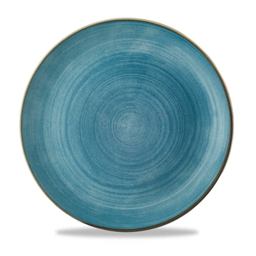 Churchill Raw Teal Tallerken