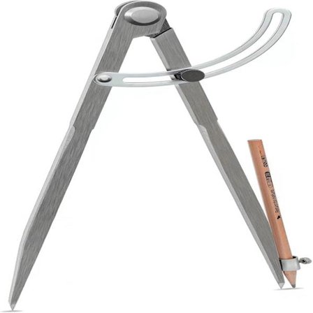 Professionel stor kompas til træbearbejdning, 12-tommers kompas med vinge, kompas til geometri, kompas ritteværktøj