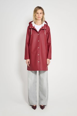 Mosebacke Raincoat Burgundy