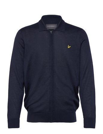 Lyle & Scott Sport | Lightweight Knitted Collared Cardigan | S