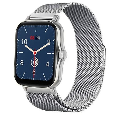 【PP】20mm/22mm Milanese armbånd for Amazfit GTS/4/2/2e/3/GTS2 Mini/GTR 47mm/GTR 4/3/ Pro Metallarmbånd Amazfit bip /U/S/lite rem Sølv 22mm Sølv