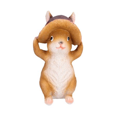 Harpiks Kanin Figur Udendørs Have Dekoration Statue