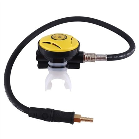 Scuba-sukelluslaitteiden regulaattori Sukellus snorkkeli Putki Snorklausvarusteet Paineenalennin 2E Scuba-sukelluslaitteiden regulaattori-Keltainen