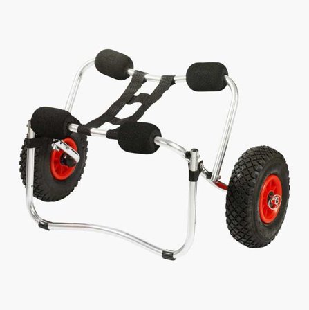 Biltema - Sammenfoldbar Kanotralle Med Luftgummihjul