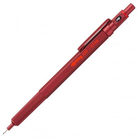 Rotring 600 Mekanisk blyant 0.5 Rød